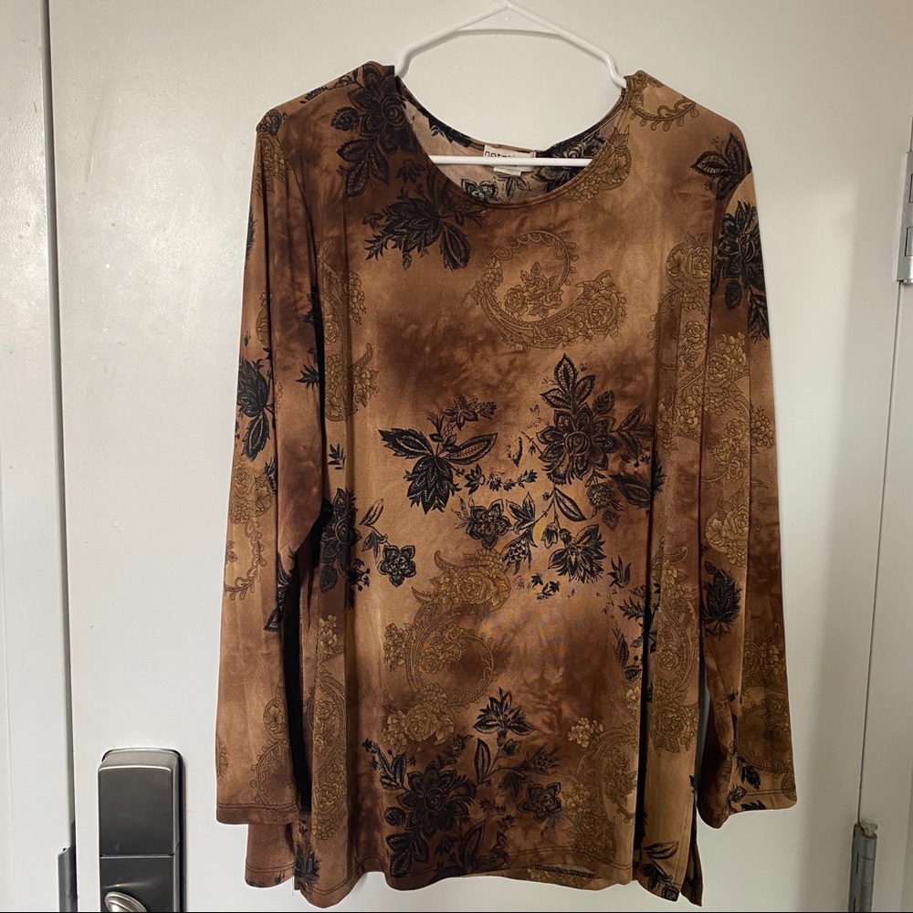 Notations Boho Tunic Size 1X
